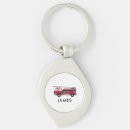 Search for red fire truck key rings Firemen