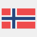 Search for norwegian flag stickers Red