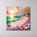Search for dreamy canvas prints Waves