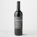 Search for 40th birthday wine labels Typography