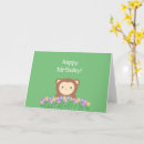 Search for cute monkey birthday cards Modern
