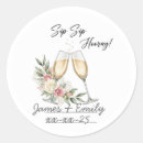 Search for champagne toast stickers Anniversary