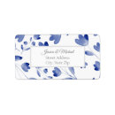 Search for indigo return address labels Blue
