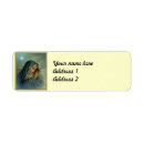 Search for virgin mary return address labels Jesus