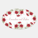 Search for red rose wedding stickers Beautiful