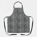 Search for black white leopard aprons Abstract