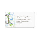 Search for twins shower return address labels Blue