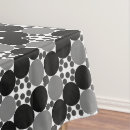 Search for black and white abstract tablecloths Retro