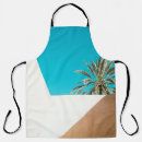 Search for blue palm tree aprons Summer