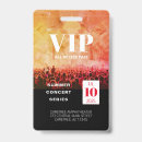 Search for vip pass name tags badges Festival
