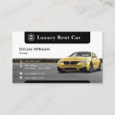 Search for luxury transport business cards Automotive