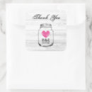 Search for rustic mason jar wedding stickers Vintage