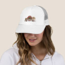 Search for flower pattern hats White