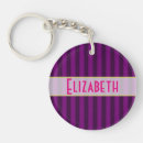 Search for purple pattern key rings Stripe