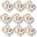 Search for links stickers Gold