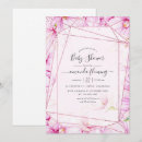 Search for pink gold baby shower invitations Trendy