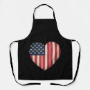 Search for july 4th aprons Red white blue