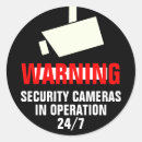 Search for warning stickers Camera