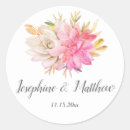 Search for desert wedding stickers Boho