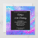 Search for iridescent birthday invitations Modern