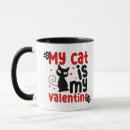 Search for valentine cat mugs Whimsical