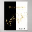 Search for black and gold wedding signs Calligraphy