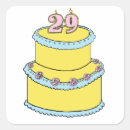 Search for cake birthday stickers Yellow