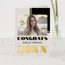 Search for 2023 graduation cards Black and white