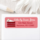 Search for cake business return address labels Baker
