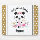 Search for cute panda mousepads Bear