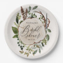Search for rustic bridal shower plates Watercolor