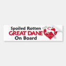 Search for spoiled bumper stickers Dog
