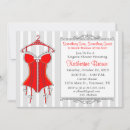 Search for red lingerie shower invitations Party