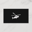 Search for helicopter business cards Transportation