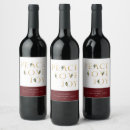 Search for peace love wine labels Gold