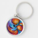 Search for starbursts key rings Blue
