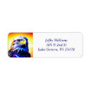 Search for american eagle return address labels Patriotic