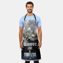 Search for cool barbecue aprons Grandfather