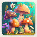 Search for mushroom coasters Cute