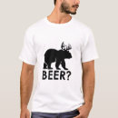 Search for bear beer tshirts Camping