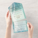 Search for fantasy wedding invitations Teal