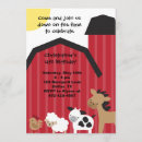 Search for down on the farm invitations Animals