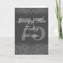 Search for 75th birthday cards Unique
