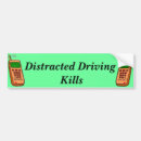 Search for distracted driving bumper stickers Cell