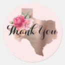 Search for texas wedding stickers Thank you