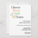 Search for beer 50th birthday invitations Fifty