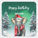 Search for birthday girl stickers Elephant