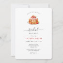 Search for pancake bridal shower invitations Pink