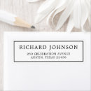 Search for chic return address labels Modern