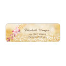 Search for bokeh return address labels Gold